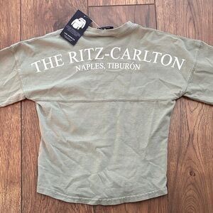 Spirit Jersey Ritz Carlton Naples Olive Youth Small NWT